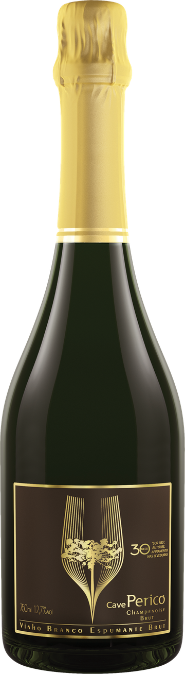 Rótulo Cave Pericó Champenoise Brut 30 Meses