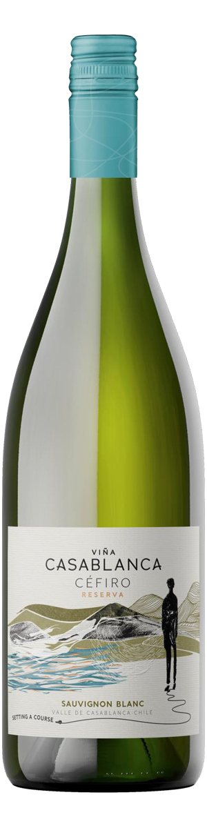 Rótulo Céfiro Reserva Sauvignon Blanc