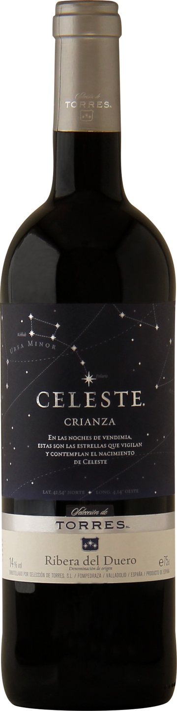 Rótulo Celeste Crianza
