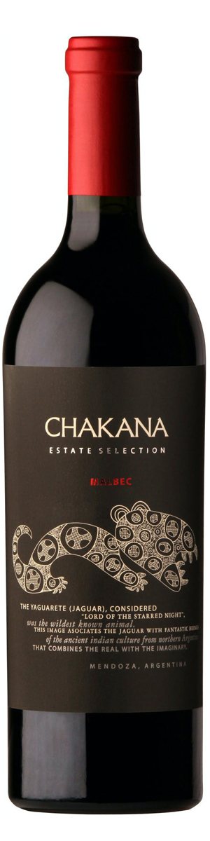 Rótulo Chakana Estate Selection Malbec