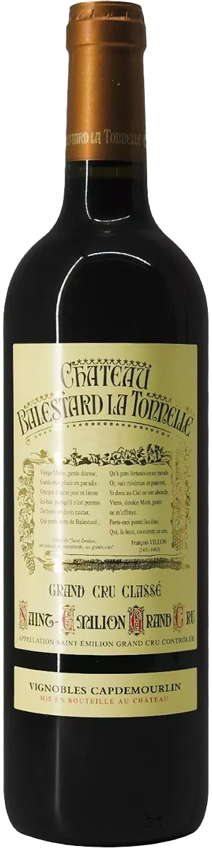 Rótulo Château Balestard La Tonnelle