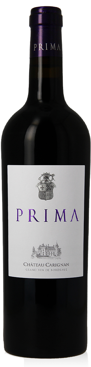 Rótulo Château Carignan Prima