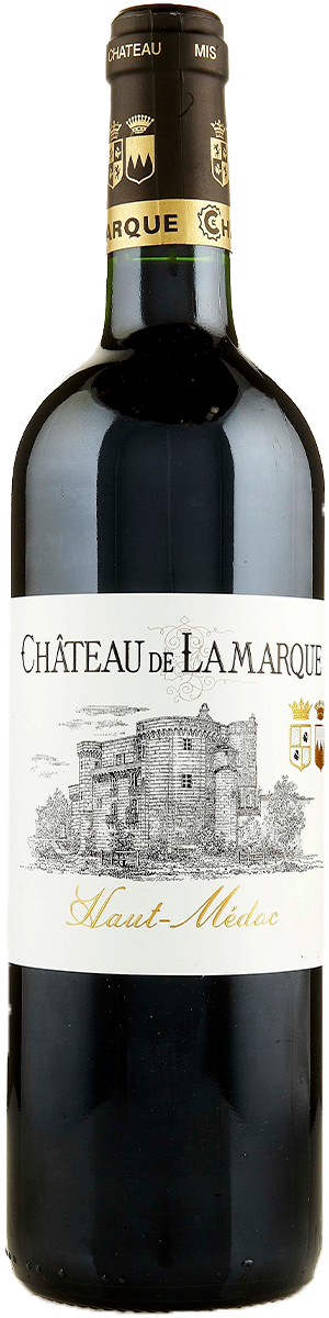 Rótulo Château de Lamarque