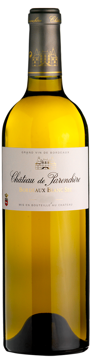 Rótulo Château de Parenchère Bordeaux Blanc Sec