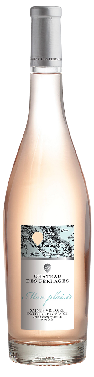 Rótulo Château des Ferrages Mon Plaisir Rosé