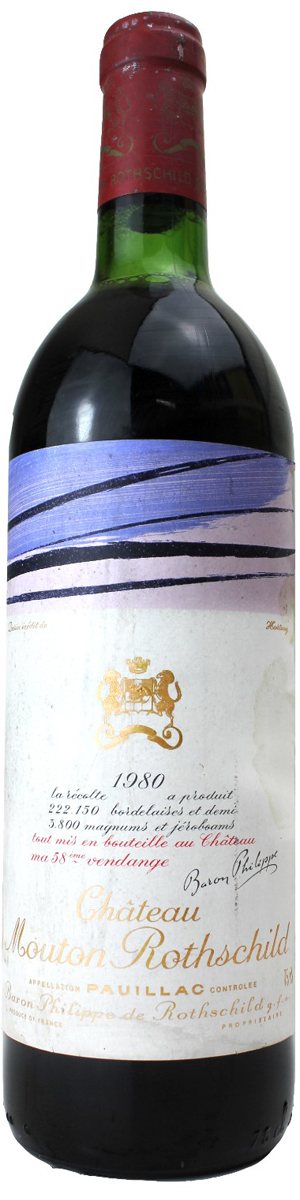 Rótulo Château Mouton Rothschild