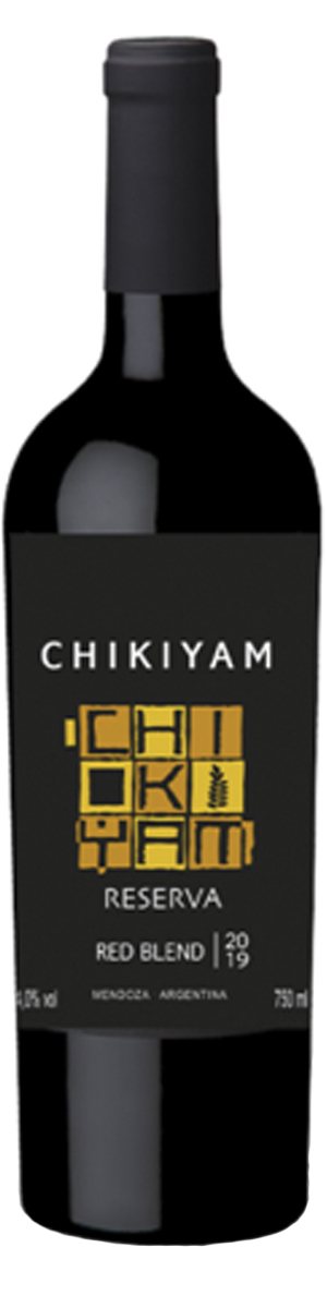 Rótulo Chikiyam Reserva Red Blend