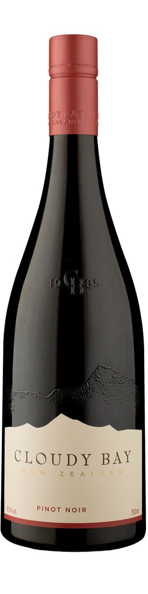 Rótulo Cloudy Bay Pinot Noir