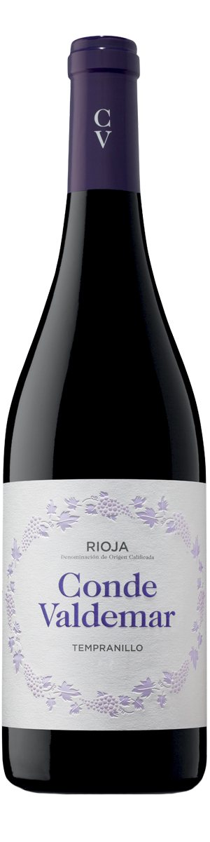 Rótulo Conde Valdemar Tempranillo