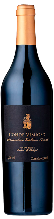 Rótulo Conde Vimioso Sommelier Edition Brasil Tinto
