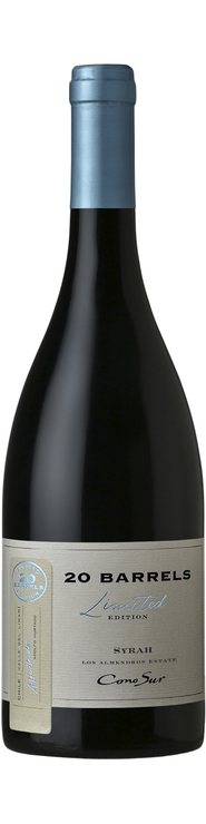 Rótulo Cono Sur 20 Barrels Limited Edition Syrah