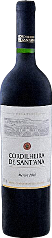 Rótulo Cordilheira de Sant'Ana Merlot