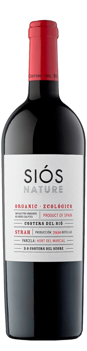 Rótulo Costers del Sió Siós Nature Syrah