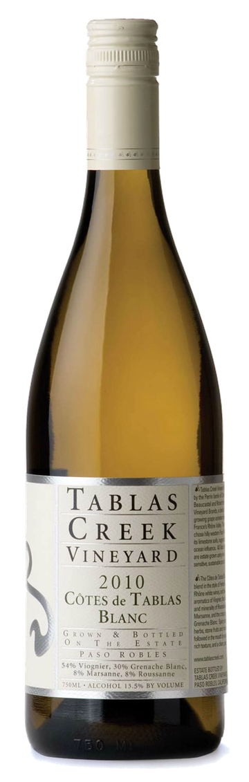 Rótulo Côtes de Tablas Blanc 