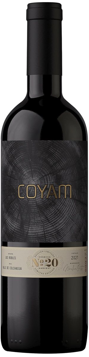 Rótulo Coyam Cosecha Nº20 Edición Limitada