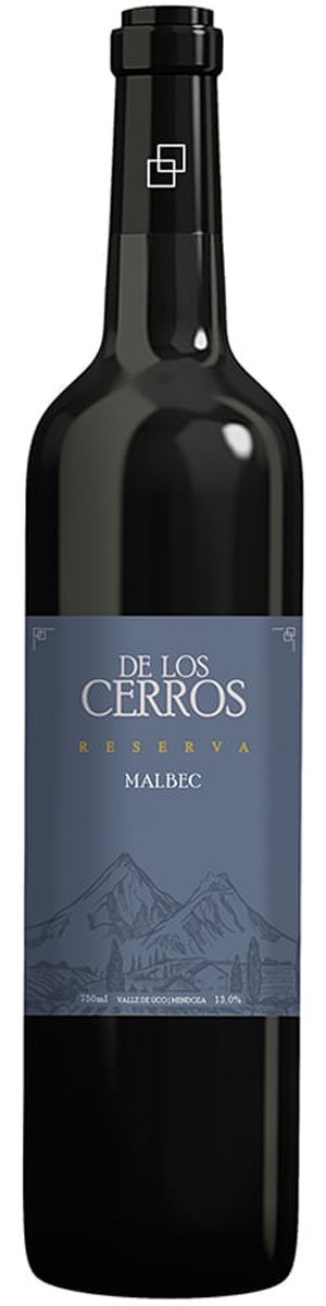 Rótulo De Los Cerros Reserva Malbec