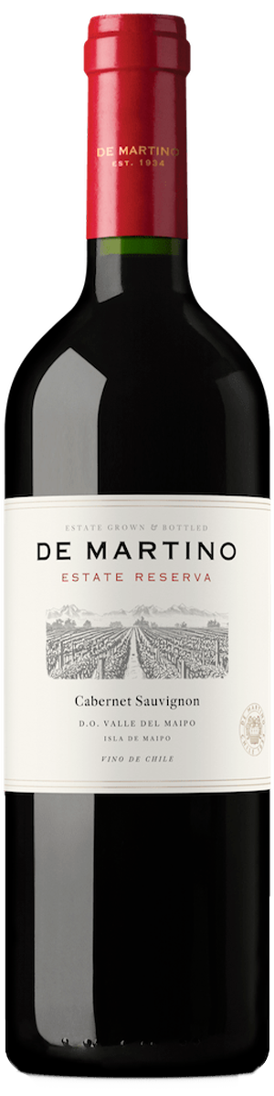 Rótulo De Martino Estate Reserva Cabernet Sauvignon