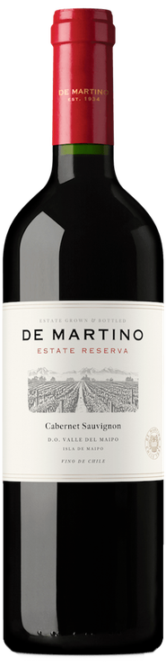 Rótulo De Martino Estate Reserva Cabernet Sauvignon