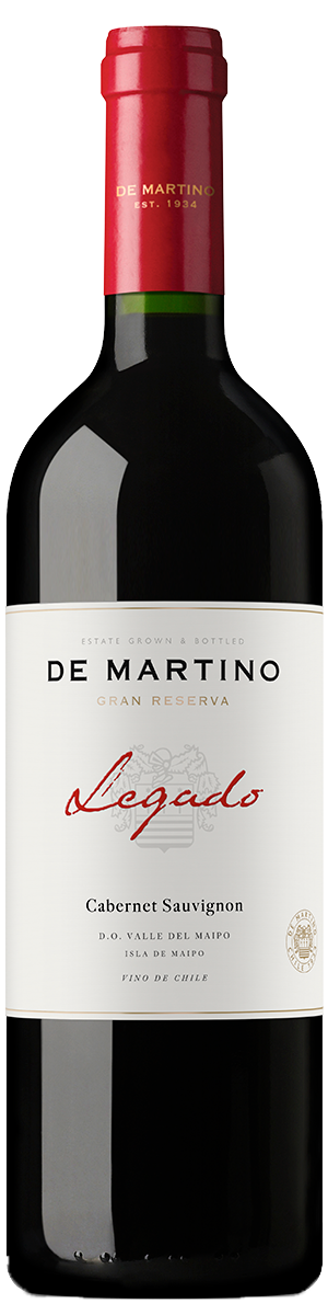 Rótulo De Martino Legado Gran Reserva Cabernet Sauvignon