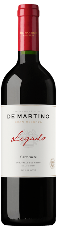 Rótulo De Martino Legado Gran Reserva Carménère