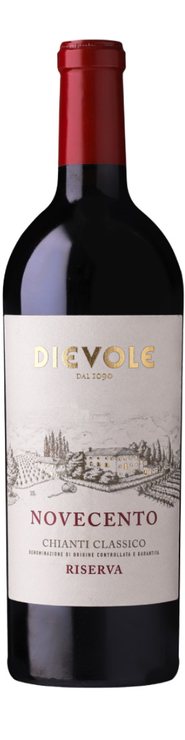 Rótulo Dievole Novecento Chianti Classico Riserva