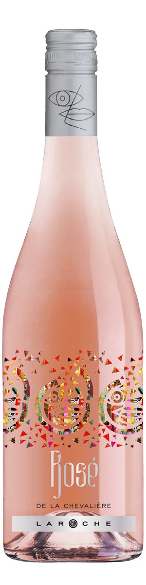 Rótulo Domaine Laroche Rosé de La Chevalière