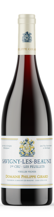 Rótulo Domaine Philippe Girard Les Peuillets Savigny-Les-Beaune Premier Cru