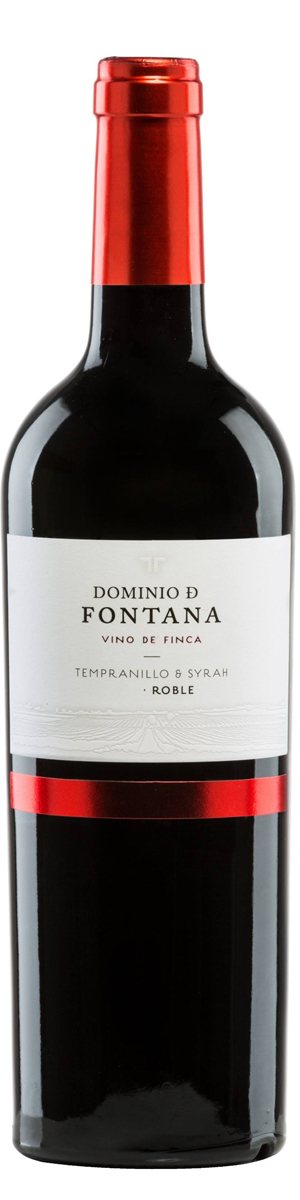 Rótulo Dominio D Fontana Roble Tempranillo Syrah