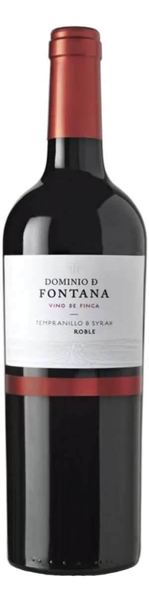 Rótulo Dominio D Fontana Roble Tempranillo Syrah