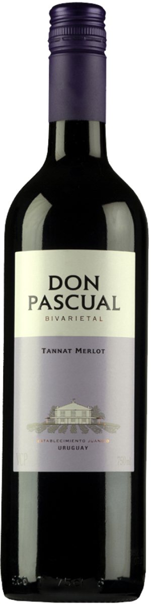 Rótulo Don Pascual Bivarietal Tannat Merlot