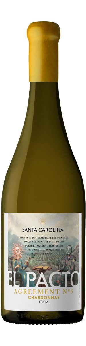 Rótulo El Pacto Agreement Nº6 Chardonnay