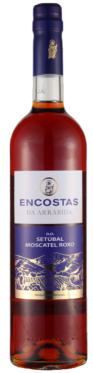 Rótulo Encostas de Arrábida Moscatel Roxo de Setúbal