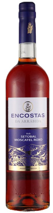 Rótulo Encostas de Arrábida Moscatel Roxo de Setúbal