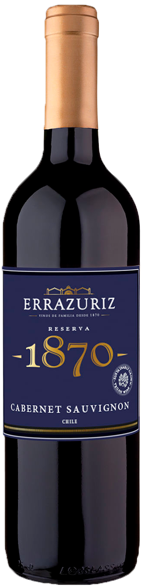 Rótulo Errazuriz 1870 Reserva Cabernet Sauvignon