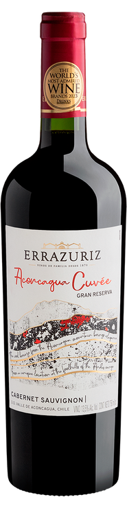 Rótulo Errazuriz Aconcágua Cuvée Gran Reserva Cabernet Sauvignon