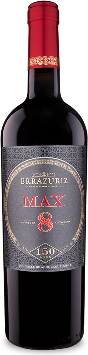 Rótulo Errazuriz Max 8