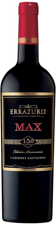 Rótulo Errazuriz Max Cabernet Sauvignon