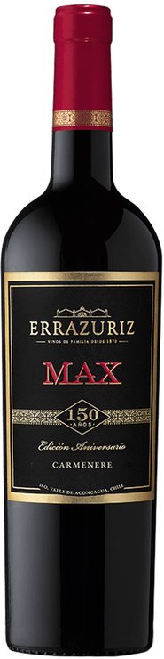 Rótulo Errazuriz Max Carménère