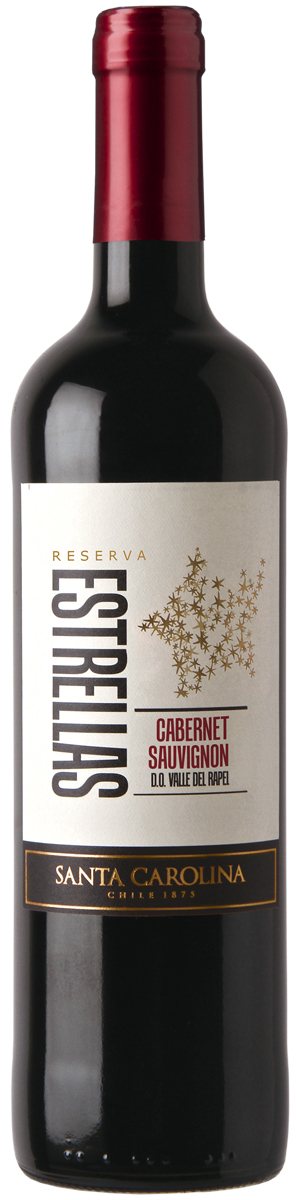 Rótulo Estrellas Reserva Cabernet Sauvignon