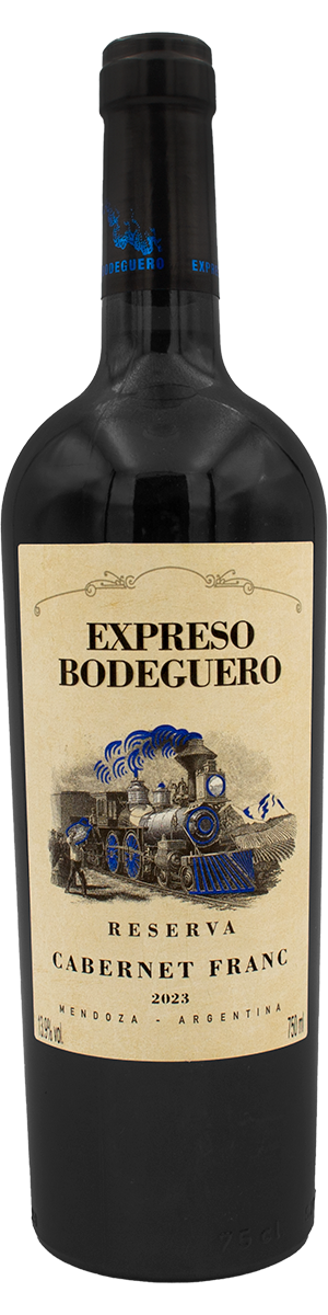 Rótulo Expreso Bodeguero Reserva Cabernet Franc