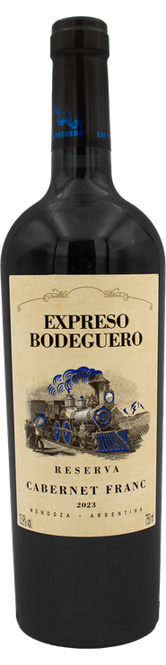Rótulo Expreso Bodeguero Reserva Cabernet Franc