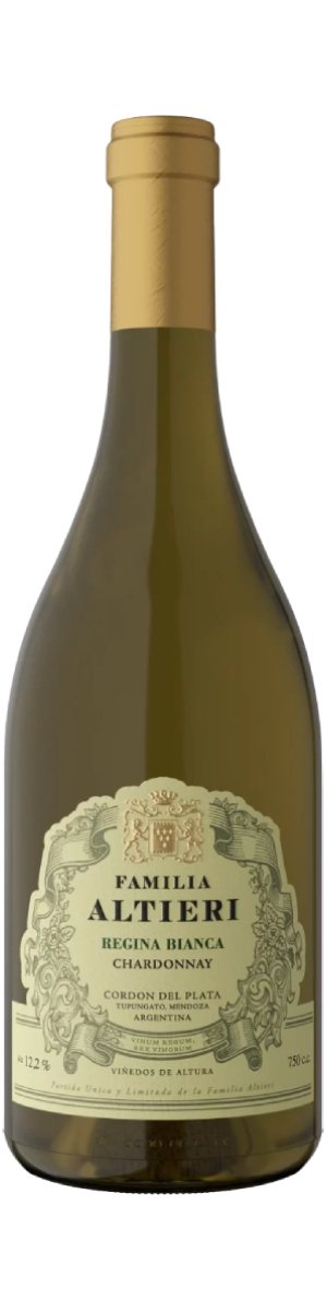 Rótulo Familia Altieri Regina Bianca Chardonnay