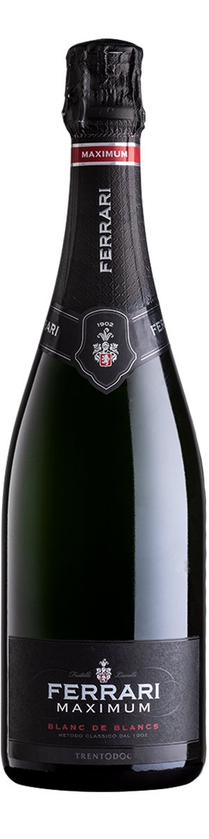 Rótulo Ferrari Maximum Blanc de Blancs Extra Brut