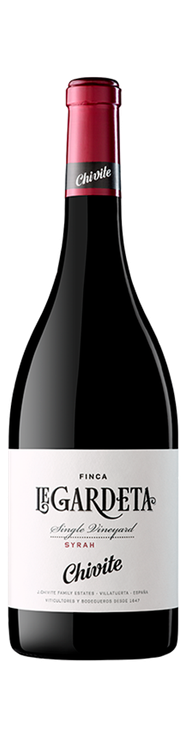 Rótulo Finca Legardeta Single Vineyard Syrah