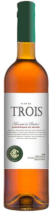 Rótulo Flor de Trois Moscatel de Setúbal