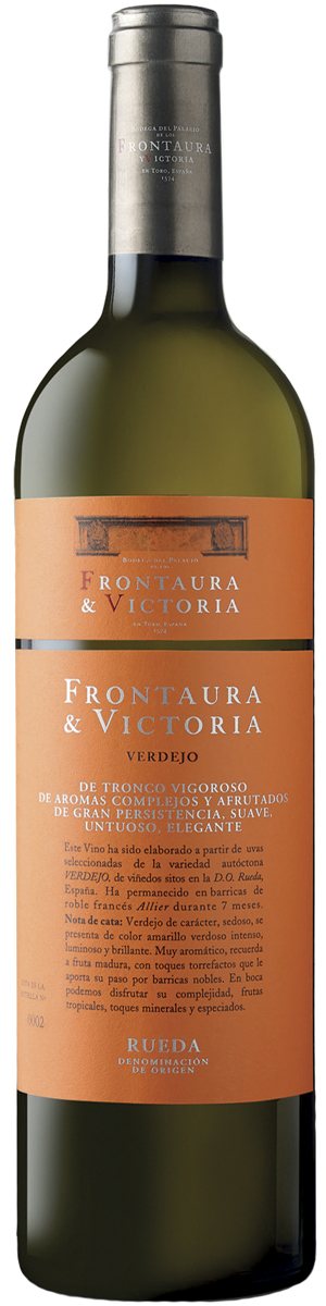 Rótulo Frontaura & Victoria Verdejo