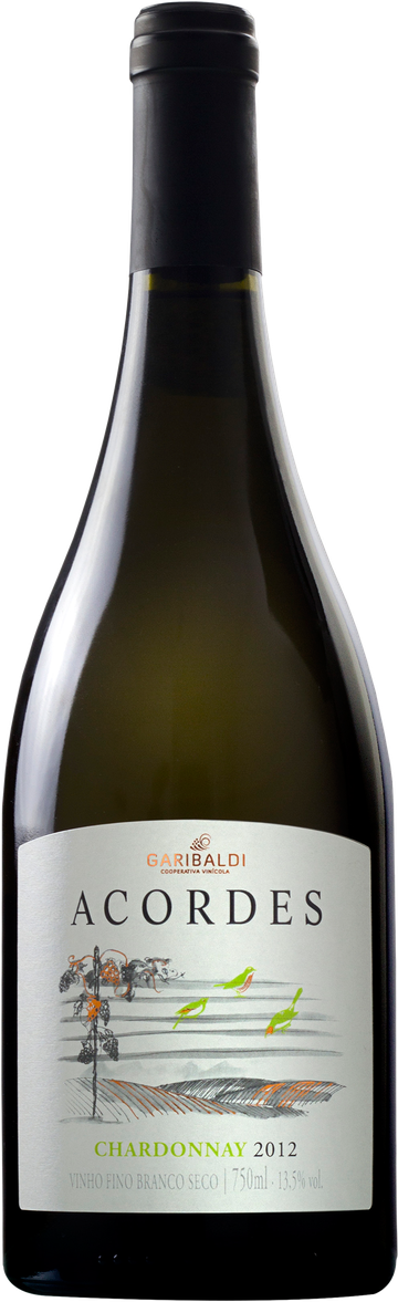 Rótulo Garibaldi Acordes Chardonnay