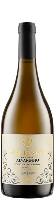 Rótulo Garibaldi VG Reserva Alvarinho