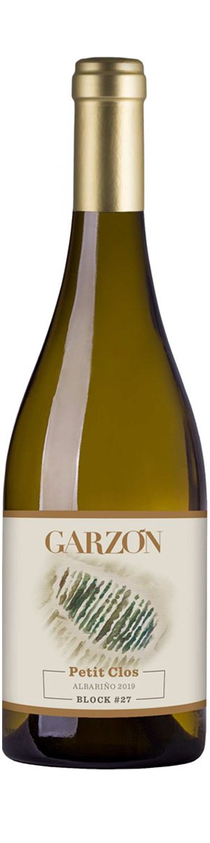 Rótulo Garzón Petit Clos Block 27 Albariño