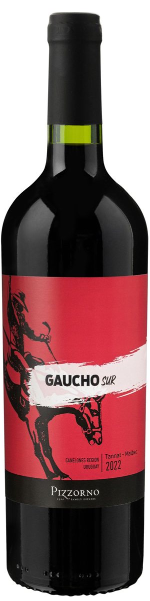 Rótulo Gaucho Sur Tannat Malbec